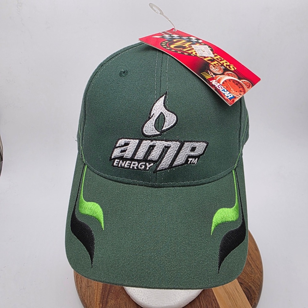 NASCAR‎ Dale Earnhardt Jr 88 AMP Energy Hat Winners Circle Green Adjustable NWT